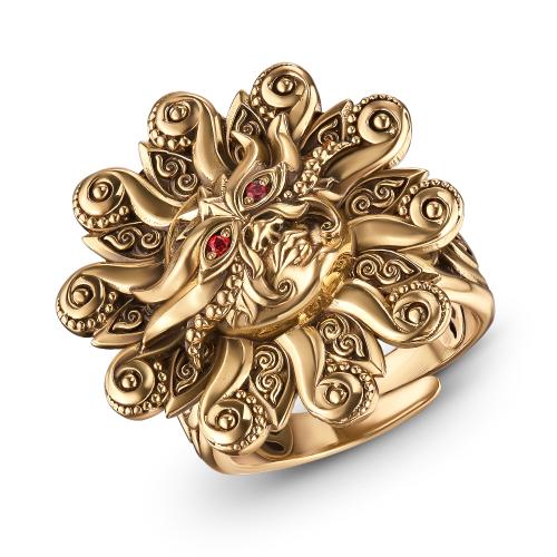 AN9301 SOLE Ring LUNA e SOLE Fiore di Firenze