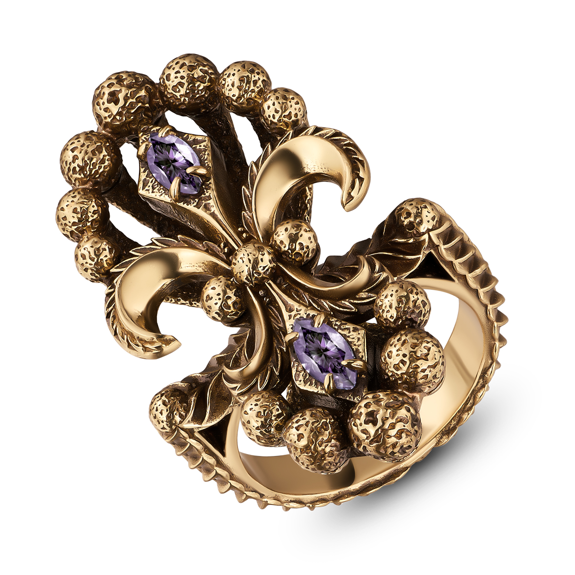 AN05025  Ring IRIS ARALDICO NOVA Fiore di Firenze AN05025  Ring IRIS ARALDICO NOVA Fiore di Firenze