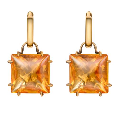OR0410  Earings CARAMELLO Fiore di Firenze