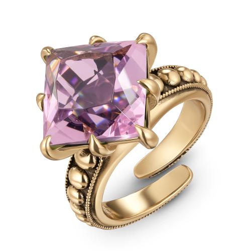 AN0588 CRISOPRASIO Ring SEGRETI DELL'OCEANO Fiore di Firenze