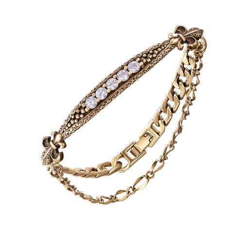 BR6377 CRYSTAL Bracelet IL SPADA Fiore di Firenze