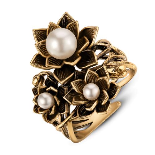 AN0320 Ring LOTO Fiore di Firenze