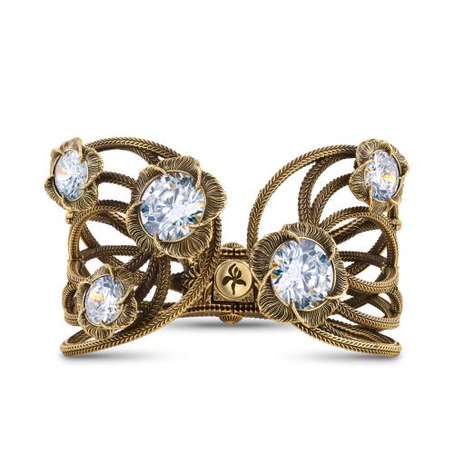 BR1738 CRYSTAL Bracelet CALEIDOSCOPIO DI FIORI Fiore di Firenze