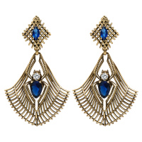 OR310721 TANZANITE Earings RAGNO ART DECO Fiore di Firenze