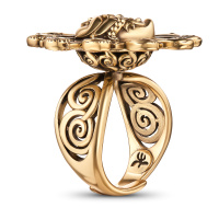 AN9301 SOLE Ring LUNA e SOLE Fiore di Firenze