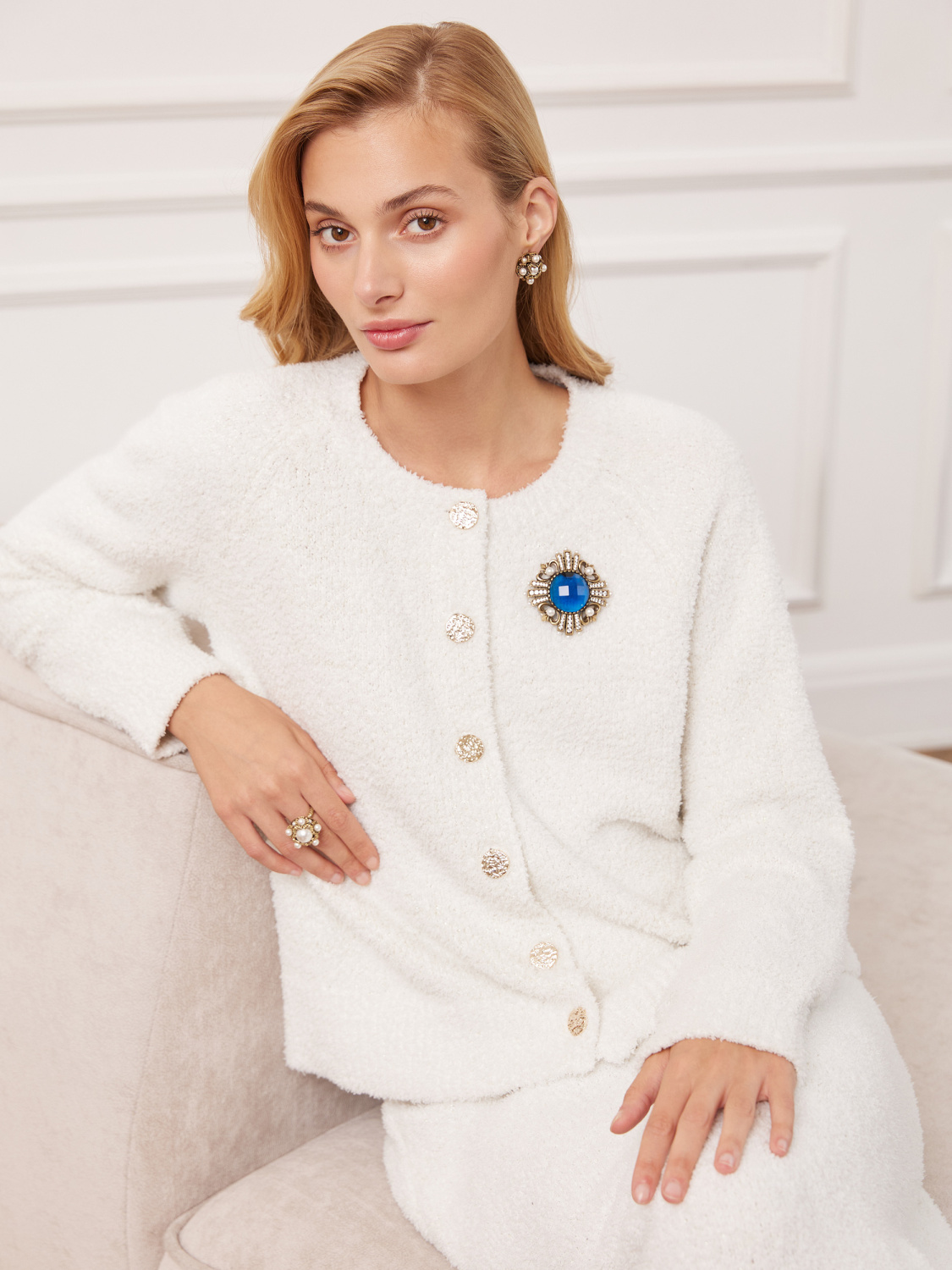 AN1854 PERLA Ring ORDINE FIORENTINO Fiore di Firenze