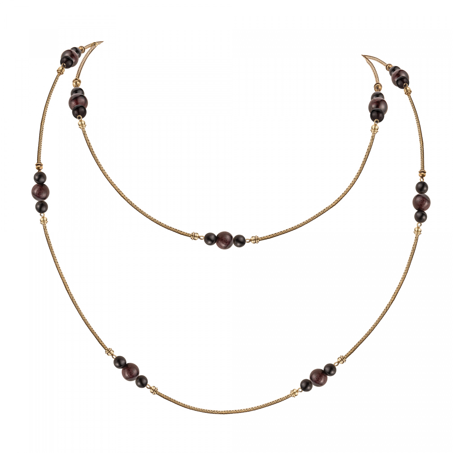 CO1311 GRANATO Necklace TONDO Fiore di Firenze