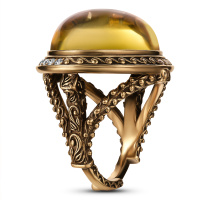 AN8200 Ring VETRO COLORATO Fiore di Firenze