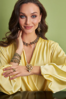 SP9303 Broosh/Necklace VELOCITA Del VENTO Fiore di Firenze