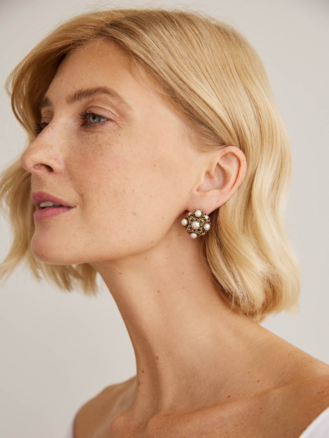OR1854 PERLA Earings ORDINE FIORENTINO Fiore di Firenze