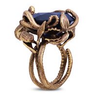 AN2032 BLU Ring SIGNORE DEI MARI Fiore di Firenze