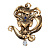 SP9303 Broosh/Necklace VELOCITA Del VENTO Fiore di Firenze