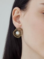 OR1729 PEARL Earings ARCLET Fiore di Firenze
