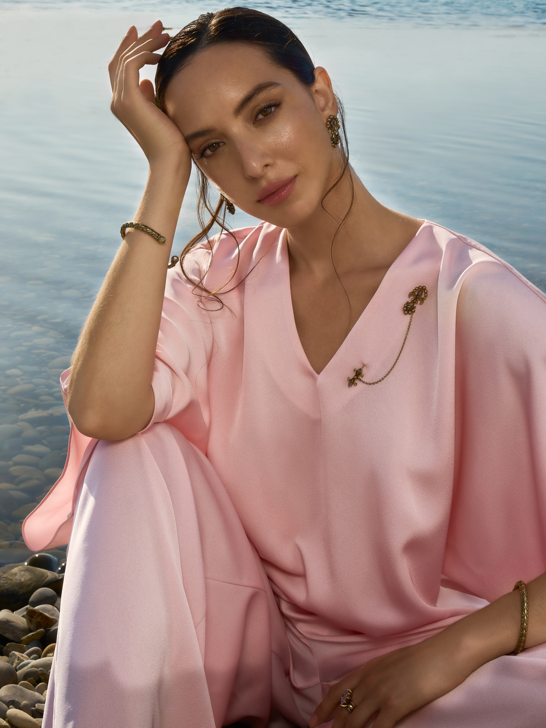 SP05025 Broosh-needle IRIS ARALDICO NOVA Fiore di Firenze