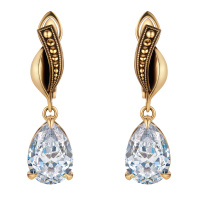 OR0433 CRYSTAL PIC Earings SFARFALLIO  Fiore di Firenze