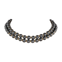 CO1863 PERLA GRAFITE Necklace EREDITA DEI MONARCHI Fiore di Firenze