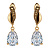 OR0433 CRYSTAL PIC Earings SFARFALLIO  Fiore di Firenze