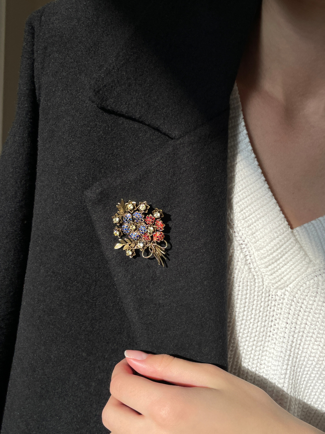 SP1902 Broosh MAZZO DI FIORI Fiore di Firenze