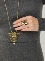 AN9324 Ring ACQUA Fiore di Firenze