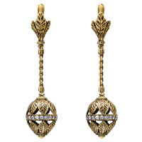 OR1240-1 CRYSTAL Earings LAURA IMPERATRICE Fiore di Firenze