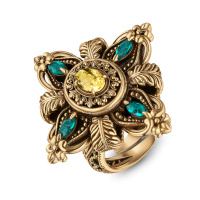 AN3306 Ring RINASCITA Fiore di Firenze