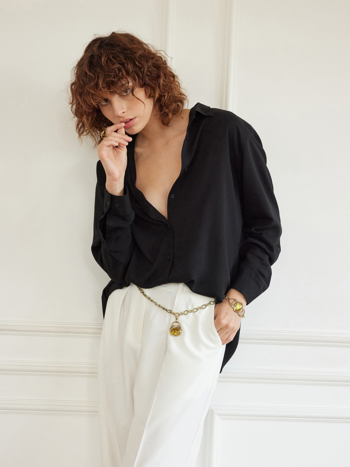 CO8200 Necklace VETRO COLORATO Fiore di Firenze