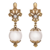 OR2320 PEARL Earings Iris Fiorentino Fiore di Firenze