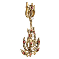 OR1750 GRANATO Earings Scintille Fiore di Firenze