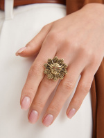 AN9301 SOLE Ring LUNA e SOLE Fiore di Firenze