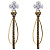 OR1605 CRYSTAL Earings VIVIENNE Fiore di Firenze