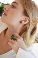 OR4142 Earings пусеты FUTURISMO Fiore di Firenze