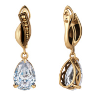 OR0433 CRYSTAL PIC Earings SFARFALLIO  Fiore di Firenze