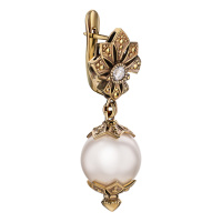 OR2320 PEARL Earings Iris Fiorentino Fiore di Firenze