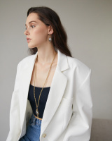 SP5456 CRYSTAL Necklace/Broosh BRILLANTE Fiore di Firenze