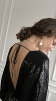 OR4457 MADREPERLA Earings LATTE D'ORO Fiore di Firenze