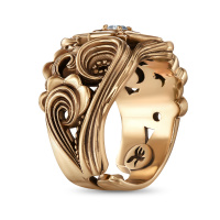 AN9303-1 Ring VELOCITA Del VENTO Fiore di Firenze