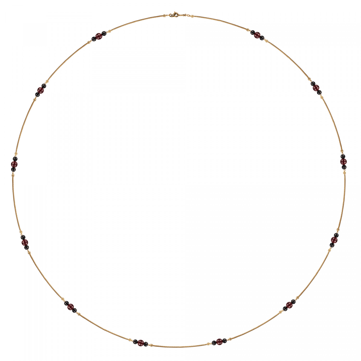 CO1311 GRANATO Necklace TONDO Fiore di Firenze