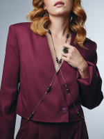 CO1311 GRANATO Necklace TONDO Fiore di Firenze