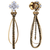 OR1605 CRYSTAL Earings VIVIENNE Fiore di Firenze
