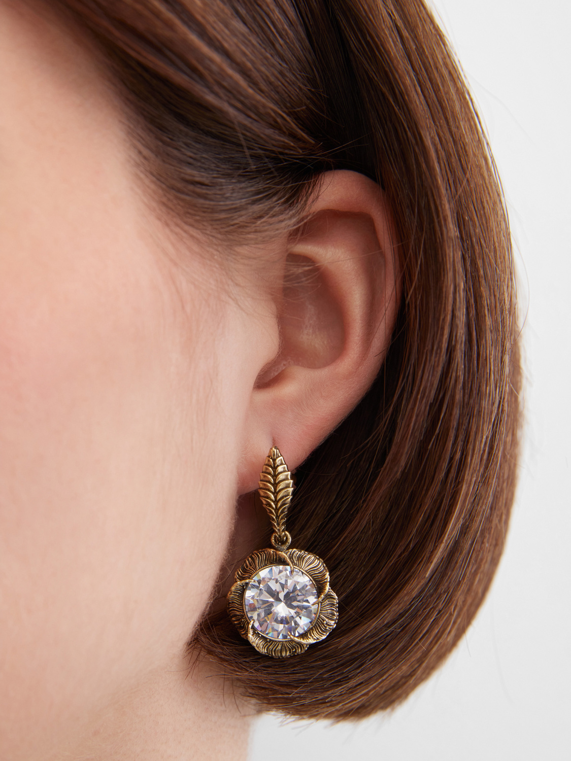 OR1738 CRYSTAL Earings CALEIDOSCOPIO DI FIORI Fiore di Firenze