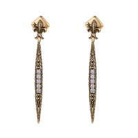 OR6377 CRYSTAL Earings IL SPADA Fiore di Firenze
