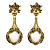 OR4457 MADREPERLA Earings LATTE D'ORO Fiore di Firenze