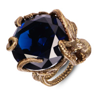 AN2032 BLU Ring SIGNORE DEI MARI Fiore di Firenze