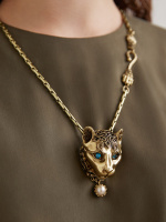 CO3206 Necklace PUMA LEONE di MONTAGNA Fiore di Firenze
