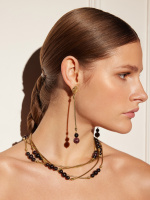 OR1311 GRANATO Earings TONDO Fiore di Firenze