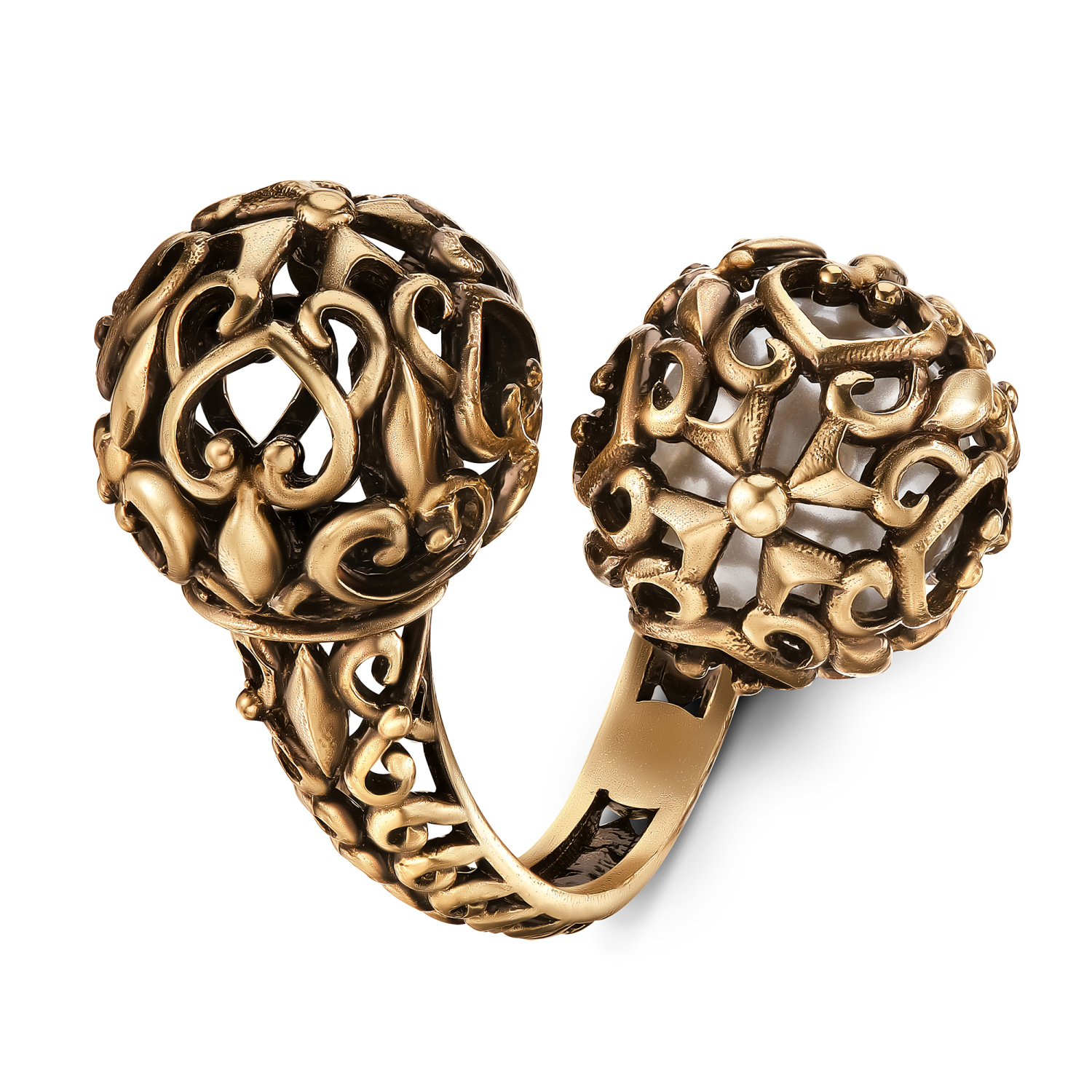 AN1900 Ring SFERA Fiore di Firenze