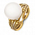 AN2320 PEARL Ring Iris Fiorentino Fiore di Firenze