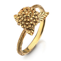 AN2105 Ring Trifoglio Fiore di Firenze