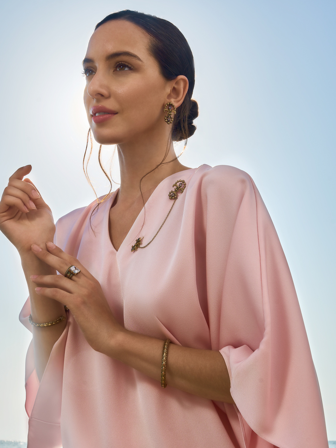 SP05025 Broosh-needle IRIS ARALDICO NOVA Fiore di Firenze