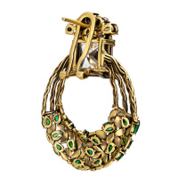 OR7701 CRYSTAL Earings ALLORO Fiore di Firenze